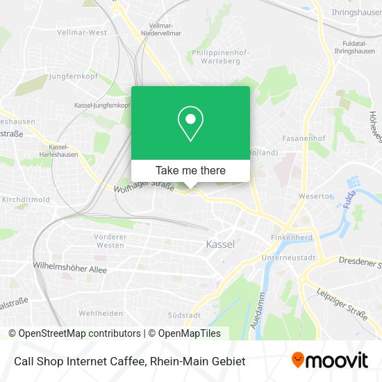 Карта Call Shop Internet Caffee