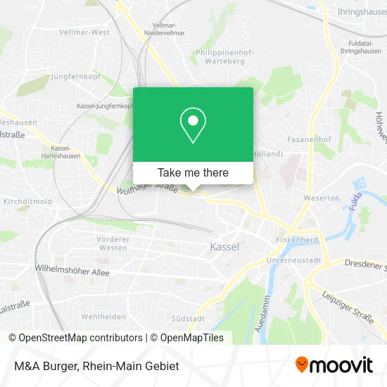 Карта M&A Burger
