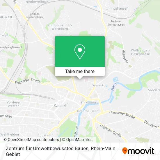 Карта Zentrum für Umweltbewusstes Bauen