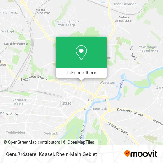 Карта Genußrösterei Kassel