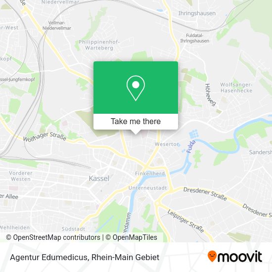 Карта Agentur Edumedicus