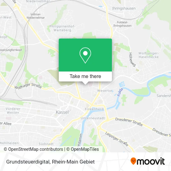 Карта Grundsteuerdigital
