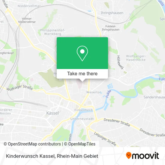 Kinderwunsch Kassel map