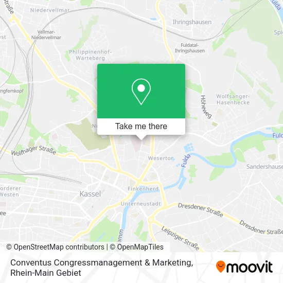 Conventus Congressmanagement & Marketing map