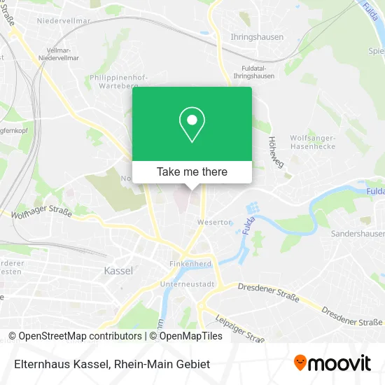 Карта Elternhaus Kassel