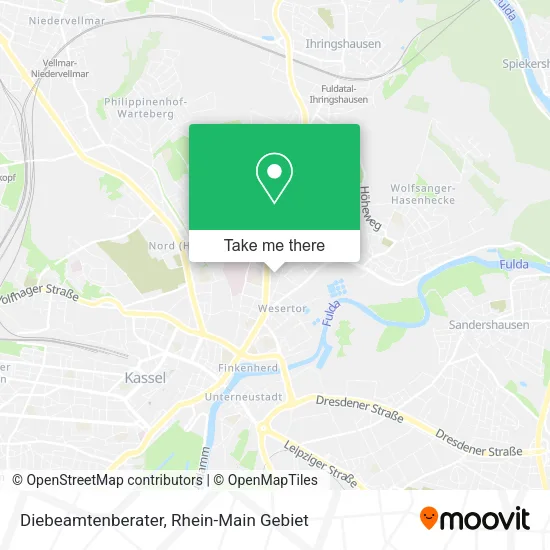 Карта Diebeamtenberater
