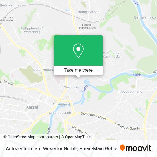Карта Autozentrum am Wesertor GmbH