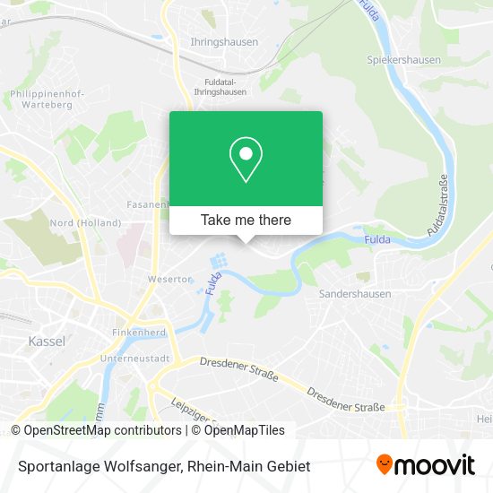 Карта Sportanlage Wolfsanger