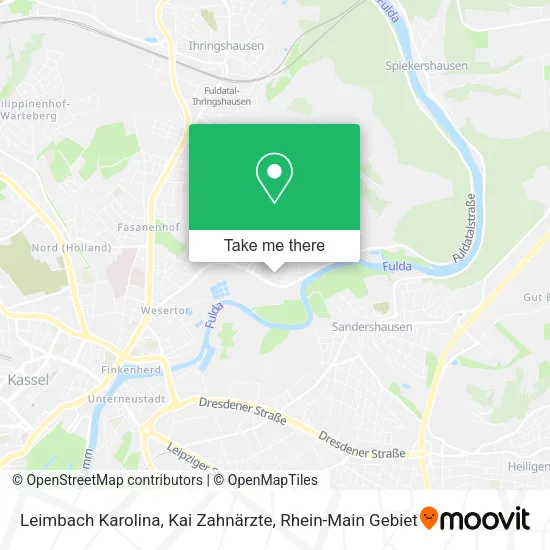 Карта Leimbach Karolina, Kai Zahnärzte