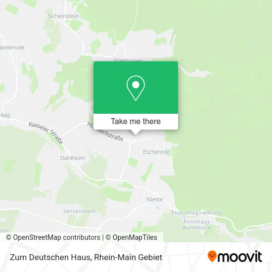 Карта Zum Deutschen Haus