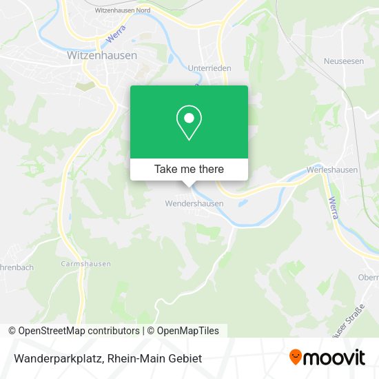 Карта Wanderparkplatz
