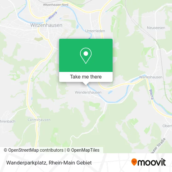 Карта Wanderparkplatz