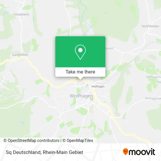 Карта Sq Deutschland