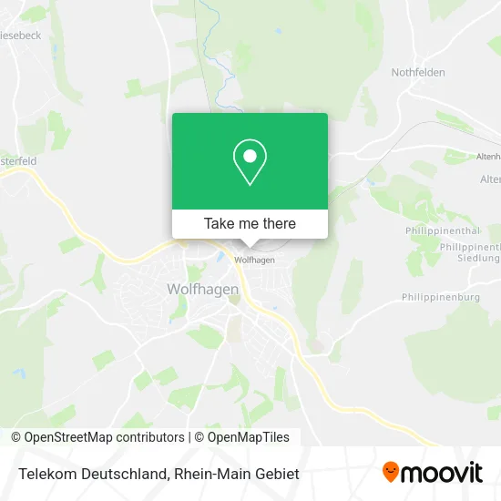 Карта Telekom Deutschland