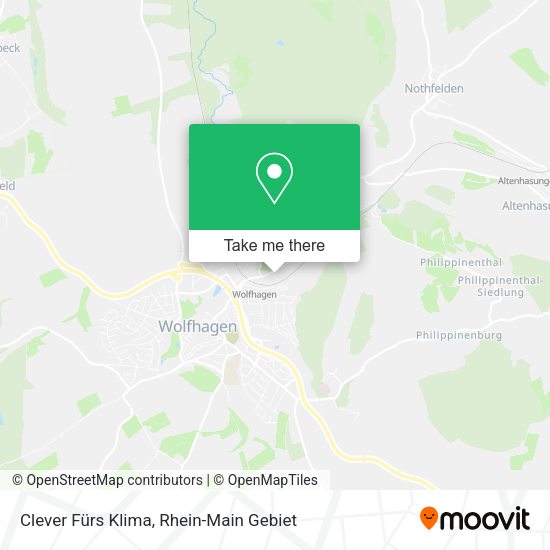 Карта Clever Fürs Klima