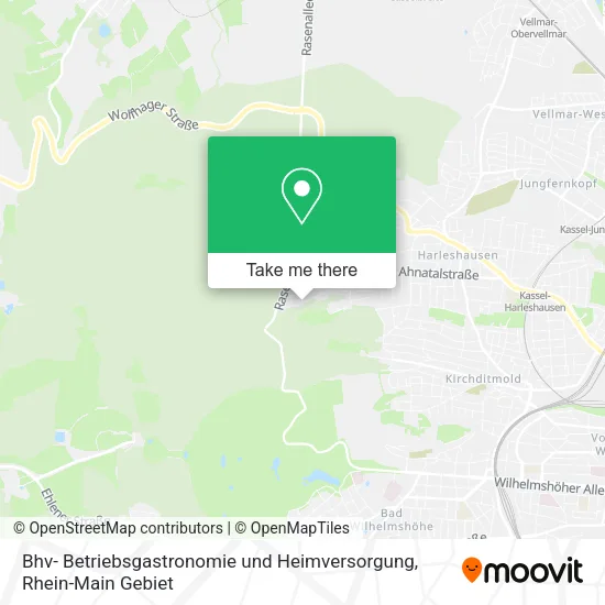 Bhv- Betriebsgastronomie und Heimversorgung map