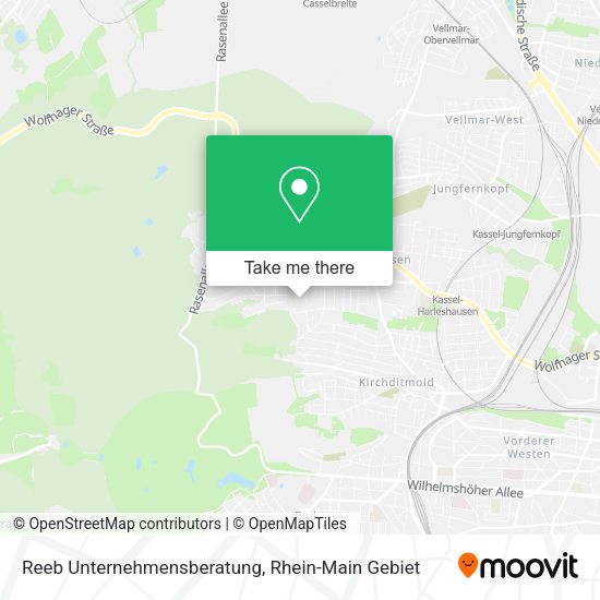 Карта Reeb Unternehmensberatung