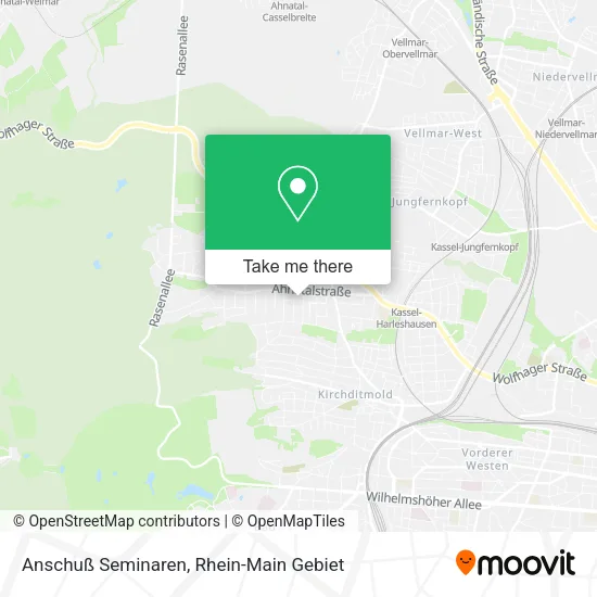 Карта Anschuß Seminaren