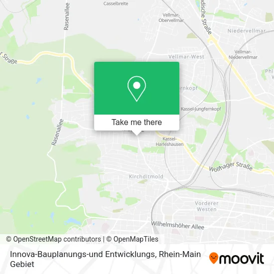 Карта Innova-Bauplanungs-und Entwicklungs