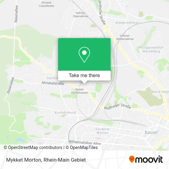 Карта Mykket Morton