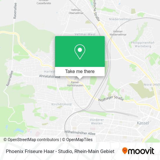 Карта Phoenix Friseure Haar - Studio