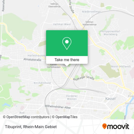 Карта Tibuprint