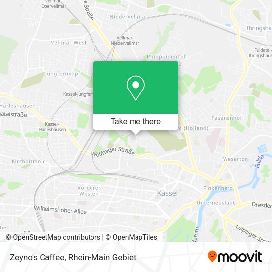 Карта Zeyno's Caffee