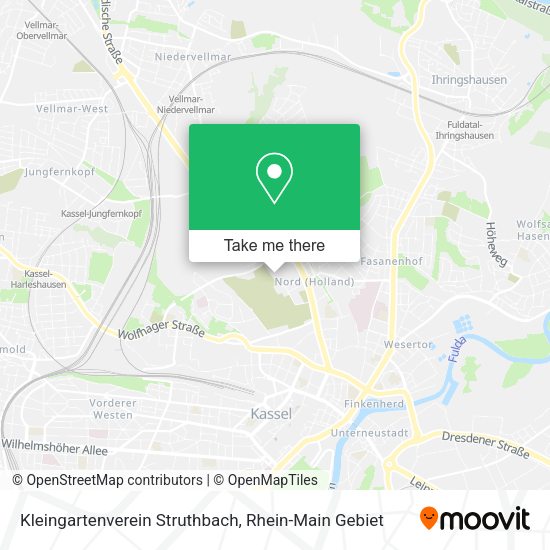 Карта Kleingartenverein Struthbach