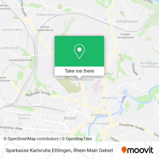 Карта Sparkasse Karlsruhe Ettlingen