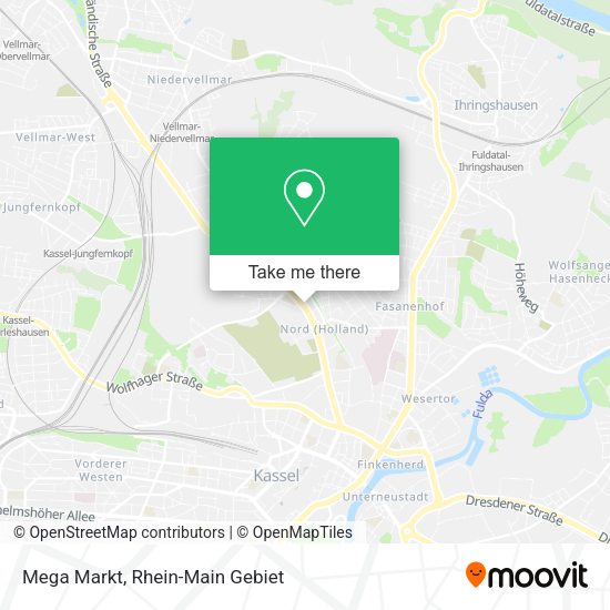 Карта Mega Markt