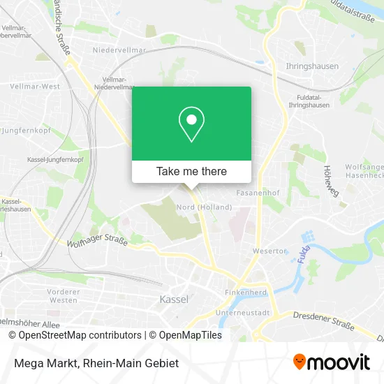 Карта Mega Markt
