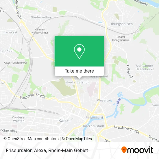 Карта Friseursalon Alexa