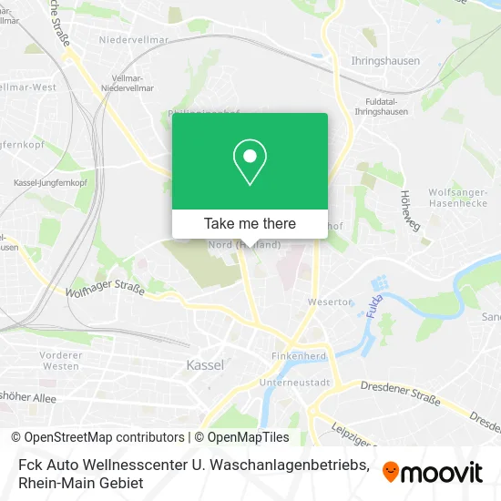 Карта Fck Auto Wellnesscenter U. Waschanlagenbetriebs