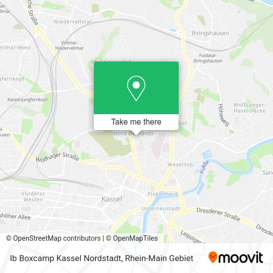 Карта Ib Boxcamp Kassel Nordstadt