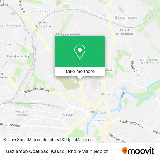 Карта Gaziantep Ocakbasi Kassel