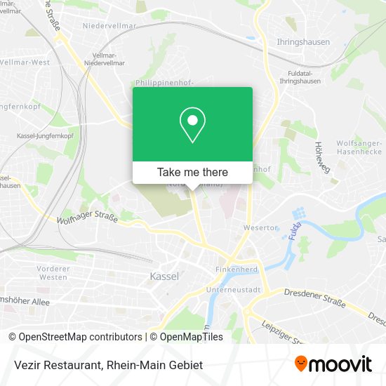 Карта Vezir Restaurant