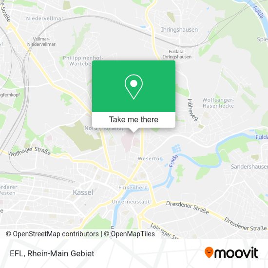 Карта EFL
