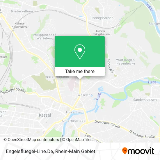 Карта Engelsfluegel-Line.De