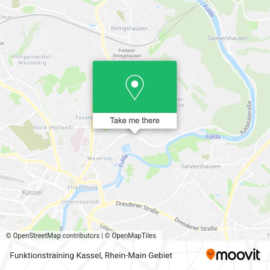 Карта Funktionstraining Kassel