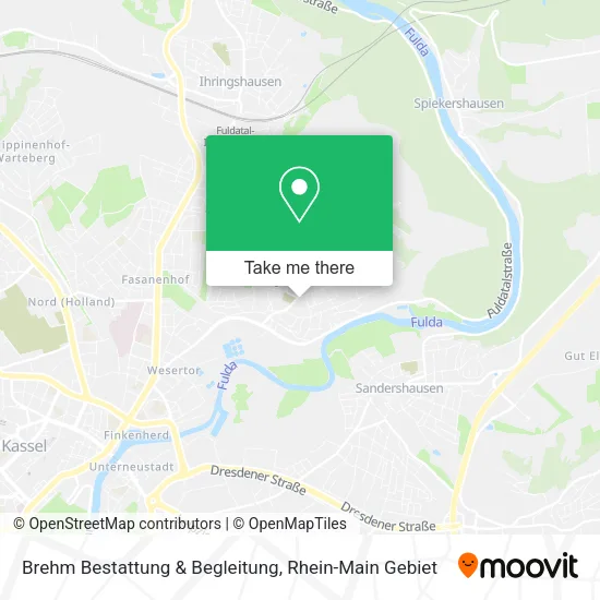 Карта Brehm Bestattung & Begleitung