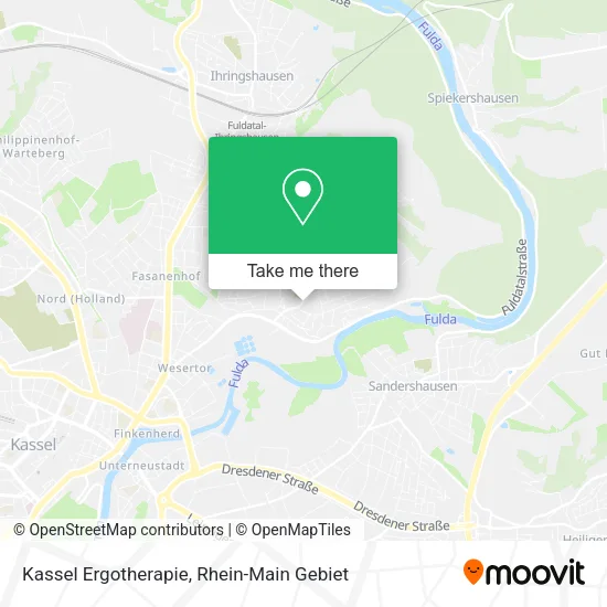 Карта Kassel Ergotherapie