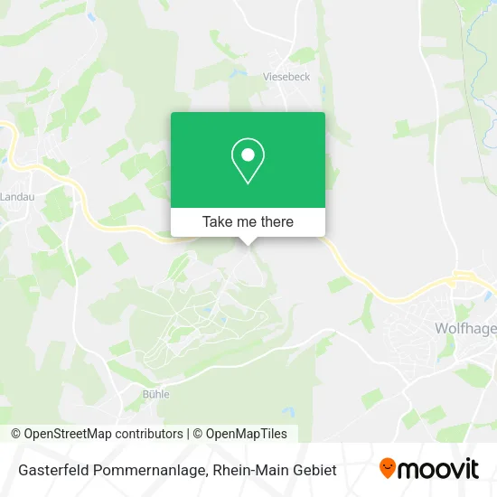 Карта Gasterfeld Pommernanlage
