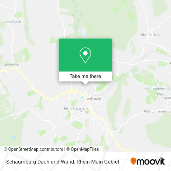 Карта Schaumburg Dach und Wand