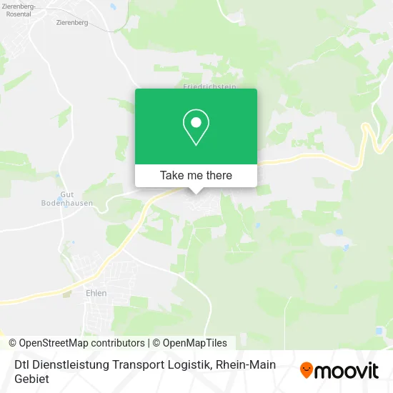 Карта Dtl Dienstleistung Transport Logistik