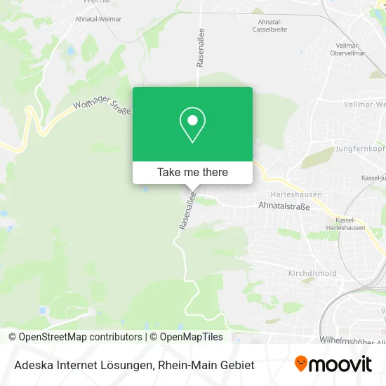 Карта Adeska Internet Lösungen