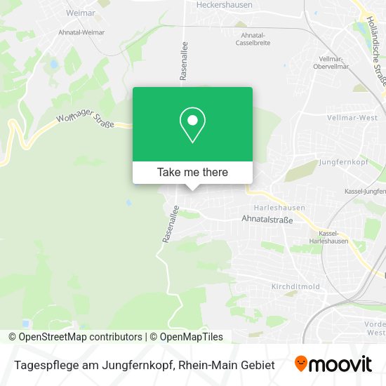 Карта Tagespflege am Jungfernkopf