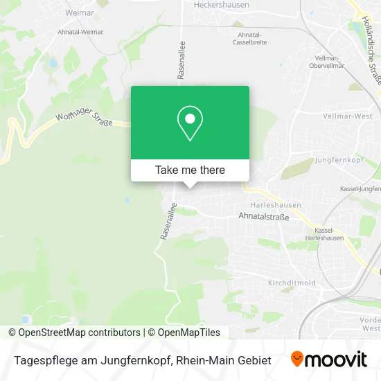 Карта Tagespflege am Jungfernkopf