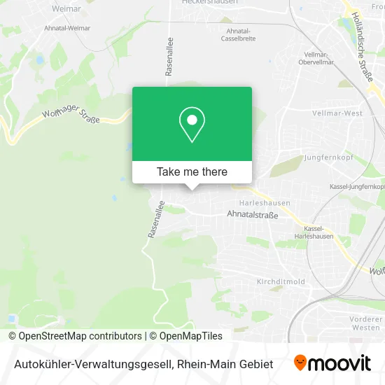 Карта Autokühler-Verwaltungsgesell