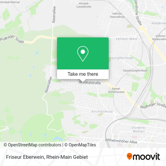 Карта Friseur Eberwein