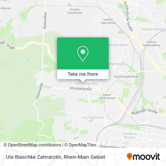 Карта Ute Blaschke Zahnärztin